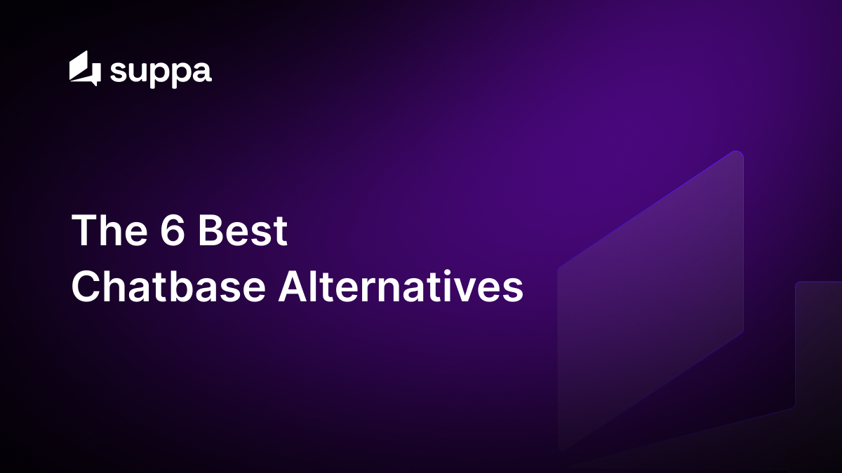 The 6 Best Chatbase Alternatives 2024 The 6 Best Chatbase Alternatives 2024